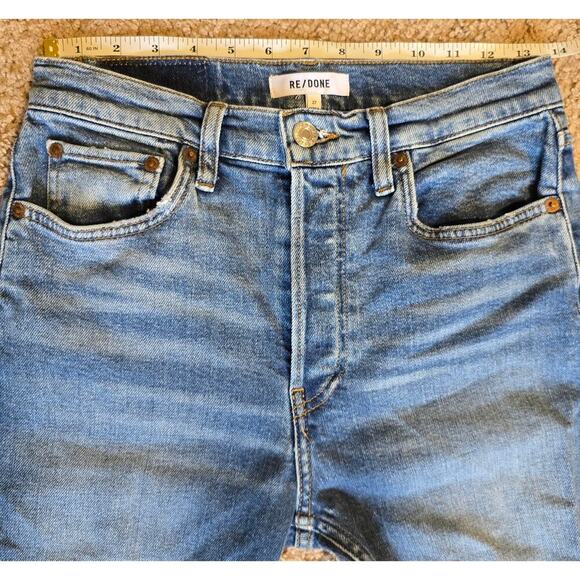 RE/DONE 90s High Rise Ankle Crop Jean - Picture 10 of 14